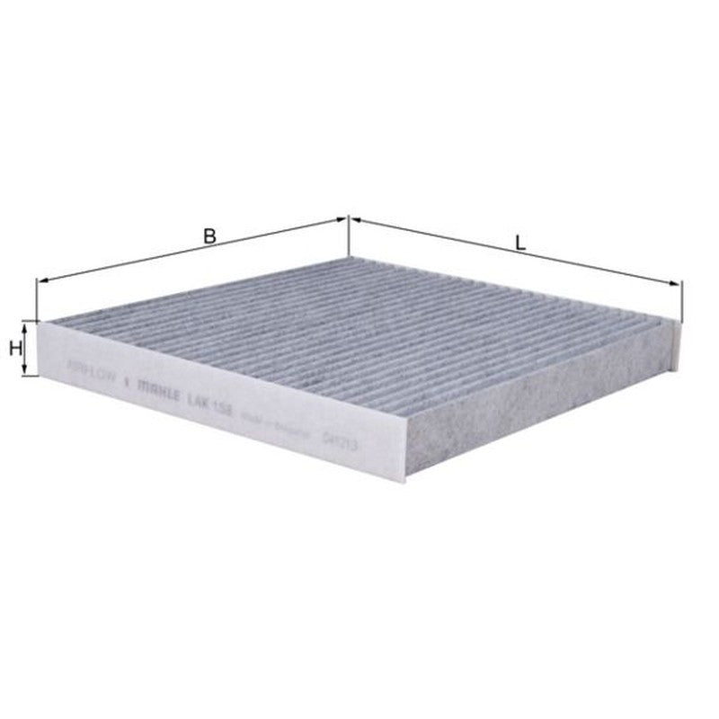Filtru, aer habitaclu LAK 158 MAHLE
