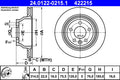 Disc frana ATE 24.0122-0215.1