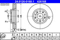Disc frana 24.0126-0168.1 ATE