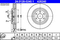 Disc frana 24.0128-0240.1 ATE