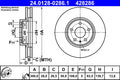Disc frana 24.0128-0286.1 ATE