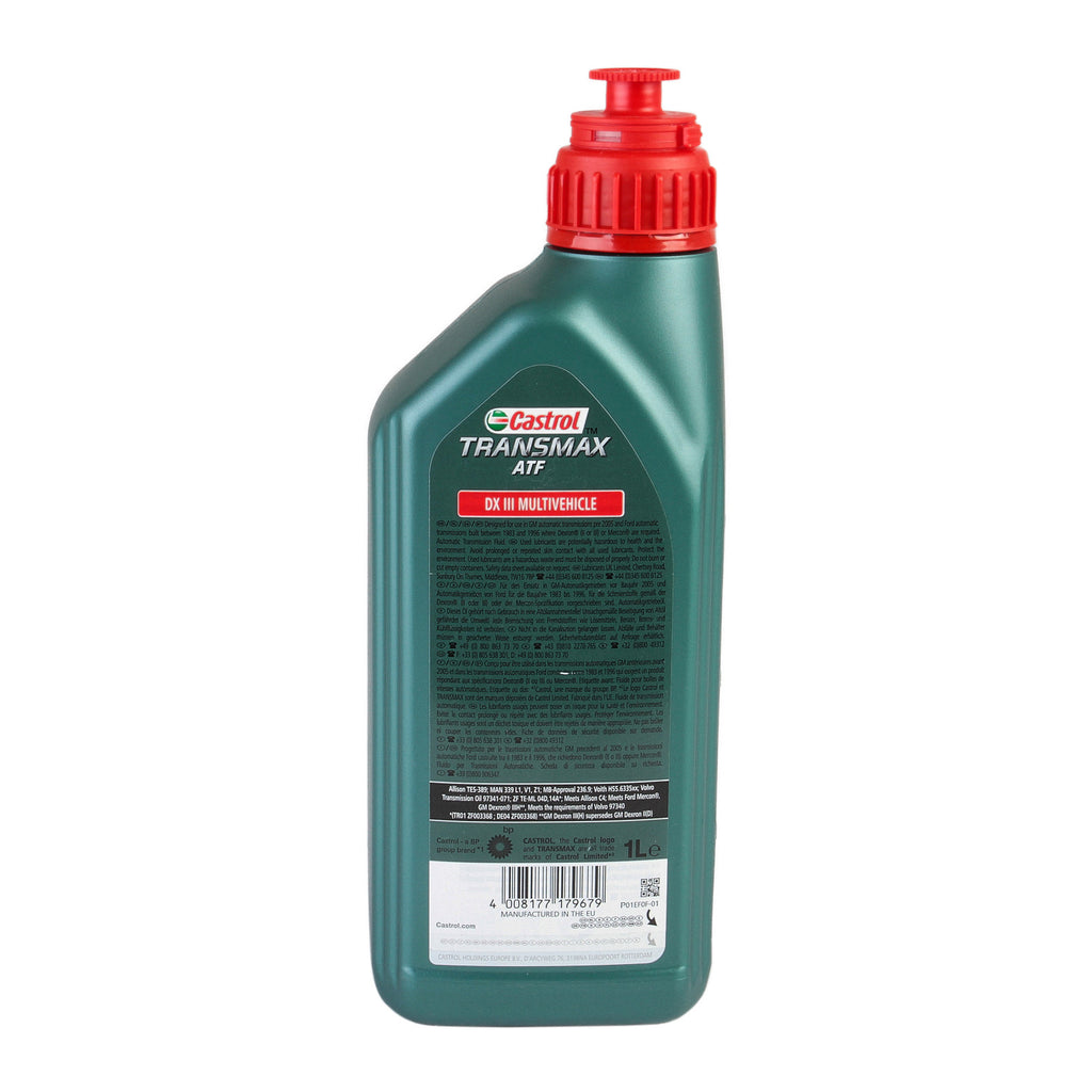 Ulei cutie viteze automată Castrol Transmax D III Multivehicle 1L - 15F176