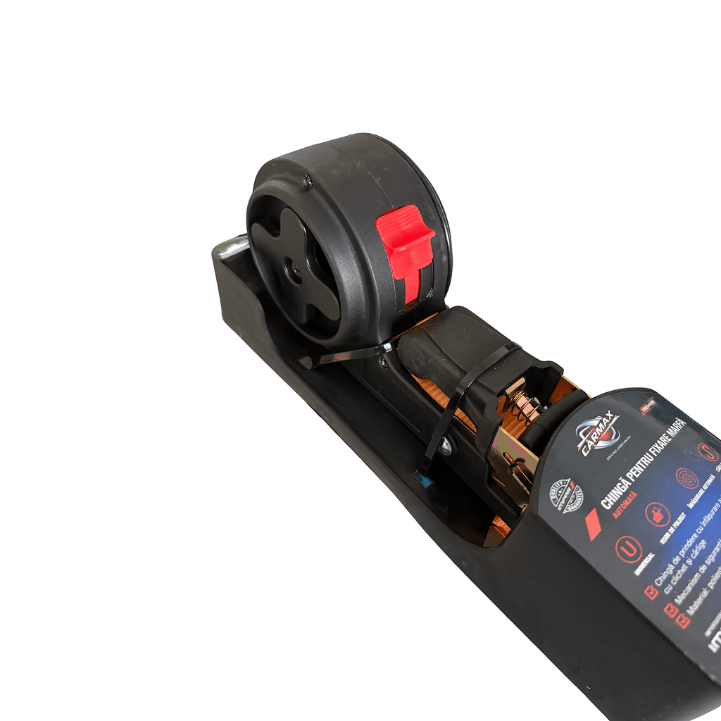 Chinga de fixare automata cu clichet 250kg- 25mm x 4 m Carmax - 55730