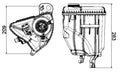 Vas de expansiune, racire CRT 3 000S MAHLE