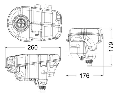 Vas expansiune MAHLE CRT 60 000S