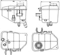 Vas de expansiune, racire CRT 126 000S MAHLE