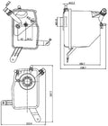 Vas de expansiune, racire CRT 205 000S MAHLE