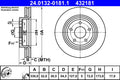 Disc frana 24.0132-0181.1 ATE