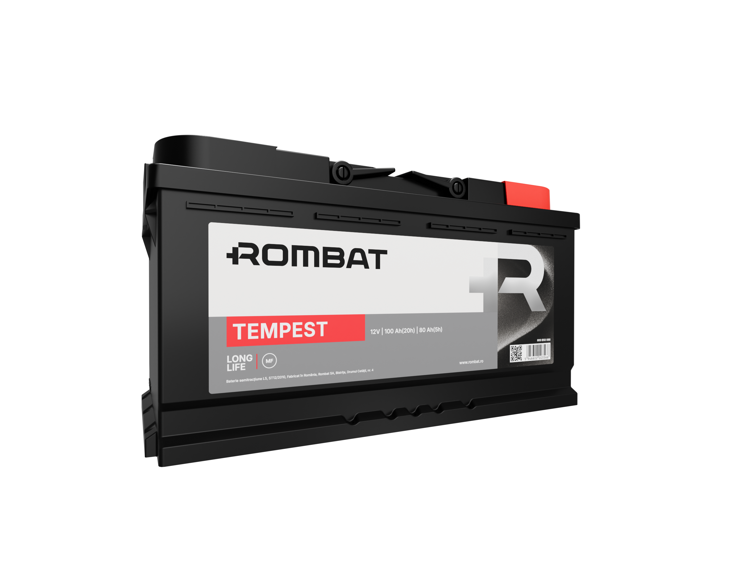 Acumulator Rombat Tempest 100 Ah ● Gama Semitractiune ● - 12140664