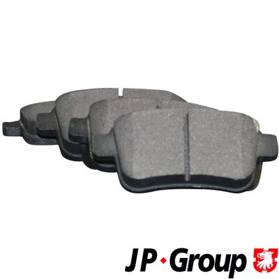 set placute frana,frana disc 4363700310 JP GROUP