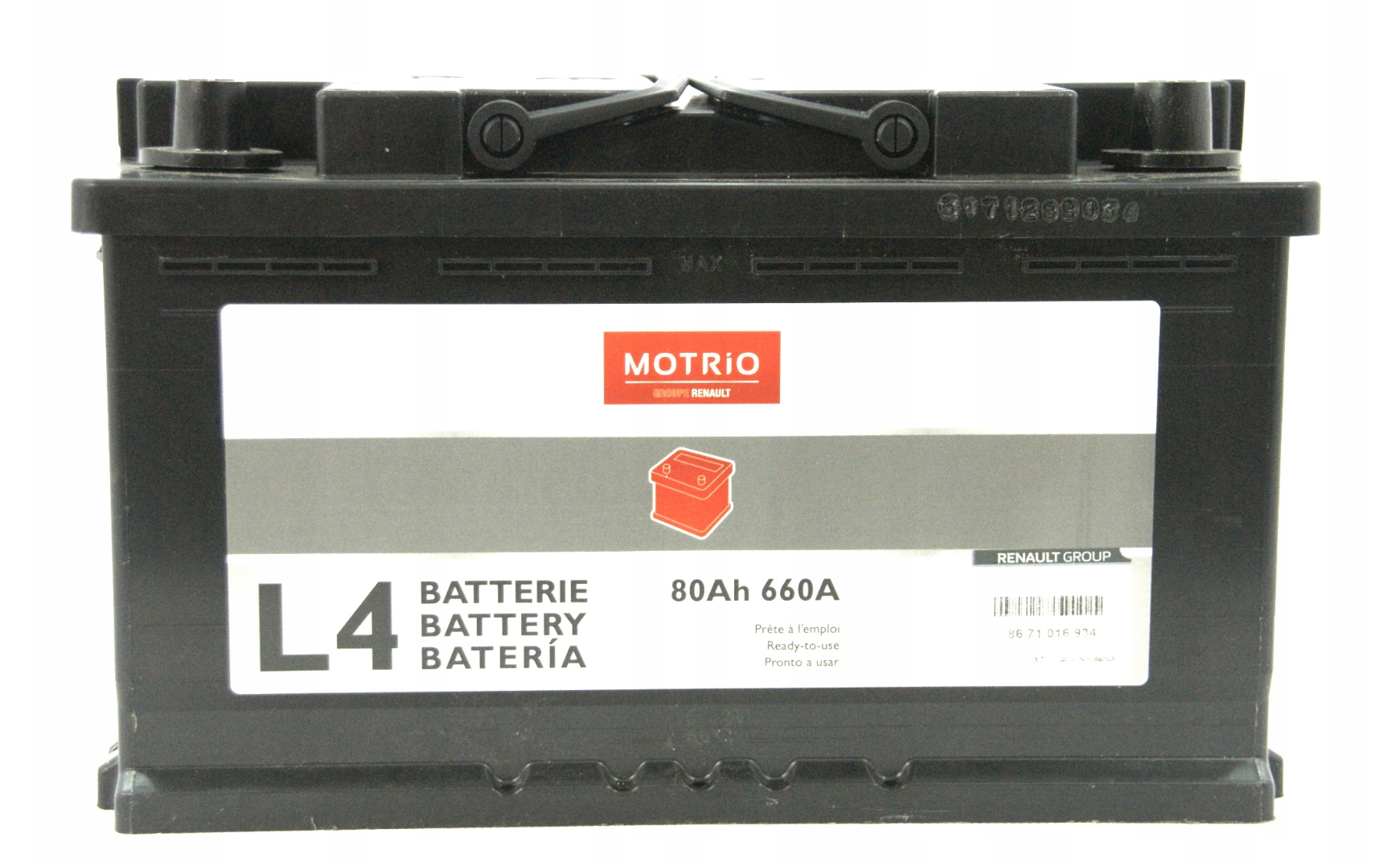 Acumulator auto Motrio 80 Ah 660A - 12209493