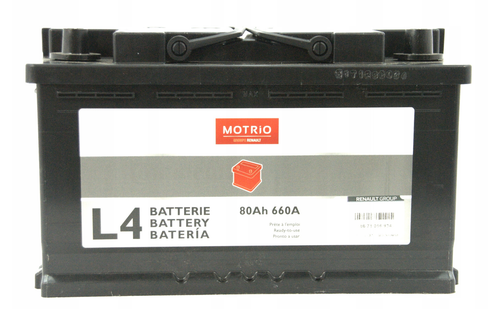 Acumulator auto Motrio 80 Ah 660A - 12209493