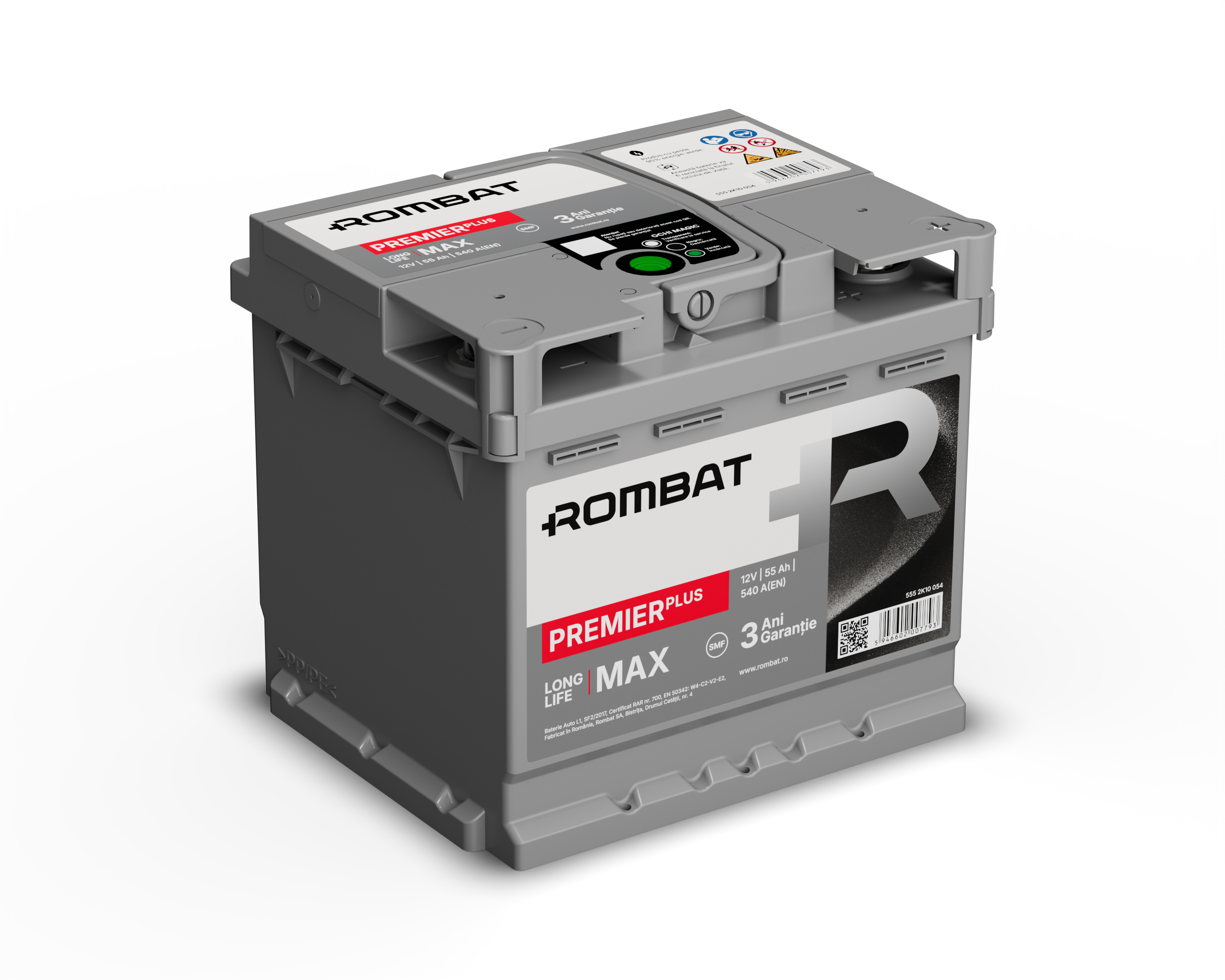 Acumulator Rombat Premier PLUS  55 Ah - 12193743