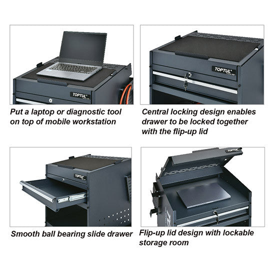 Carucior pentru diagnoza Toptul - TCMD0103