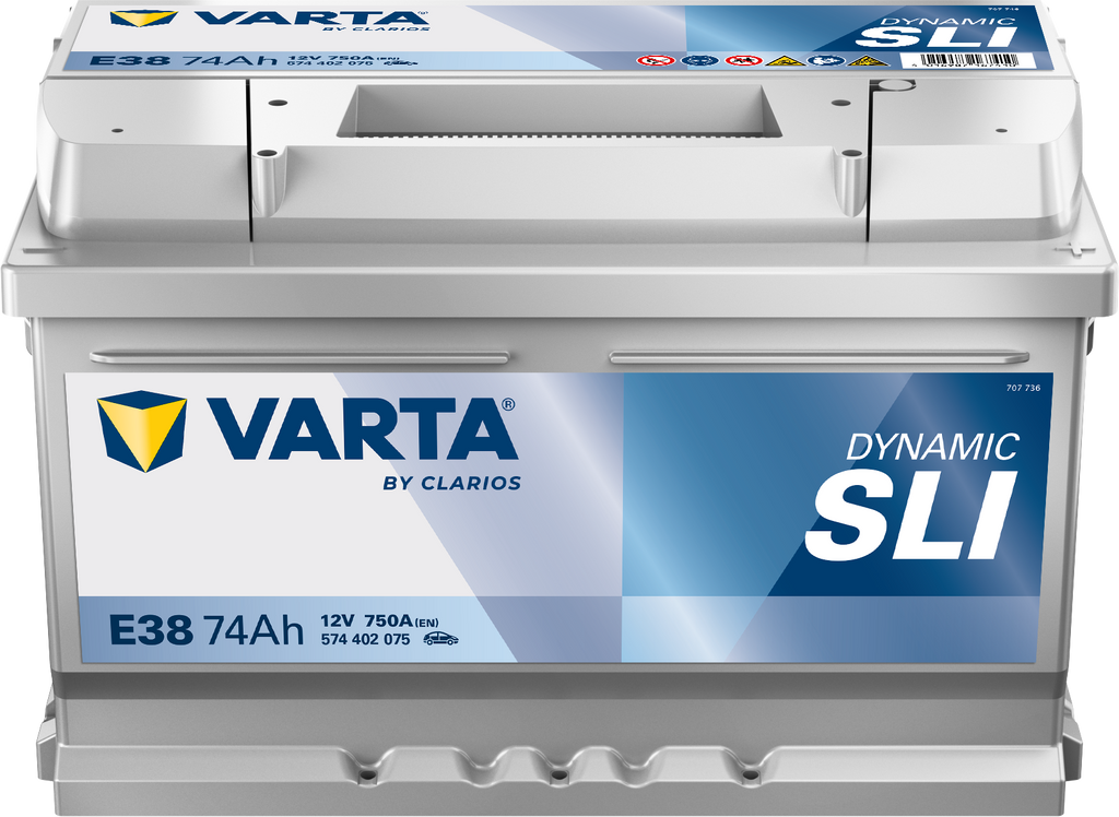 Acumulator Varta Silver Dynamic 74 Ah - 574402075K262