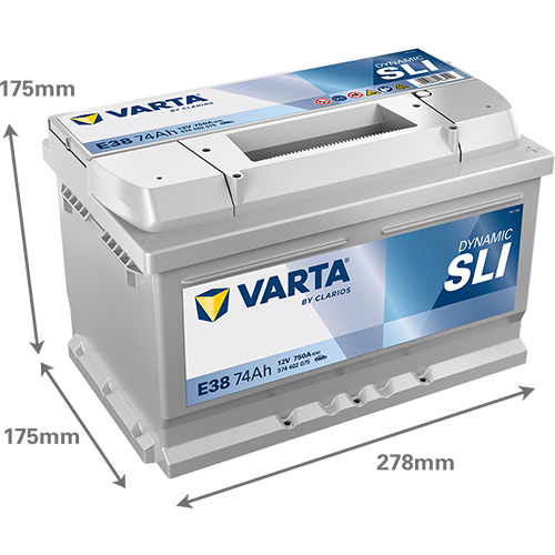 Acumulator Varta Silver Dynamic 74 Ah - 574402075K262
