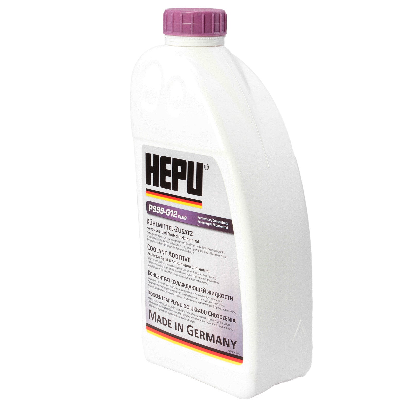 Antigel concentrat Hepu G12 PLUS 1,5L - P999G12PLUS