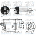 Solenoid, electromotor 46151 MEAT & DORIA