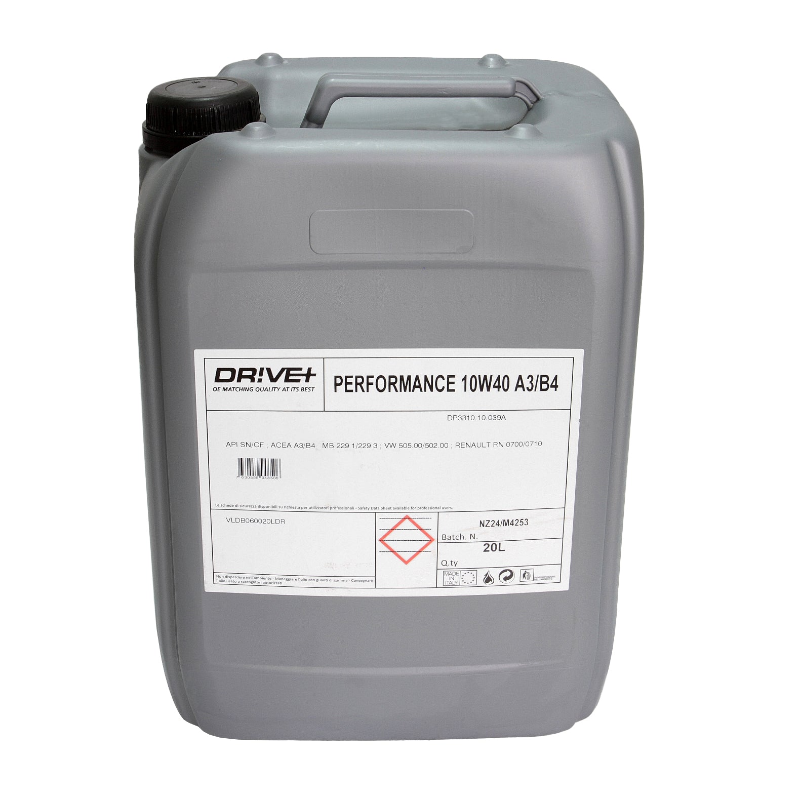 Ulei motor DRIVE+ 10W40 SL/CF 20L - 12127144