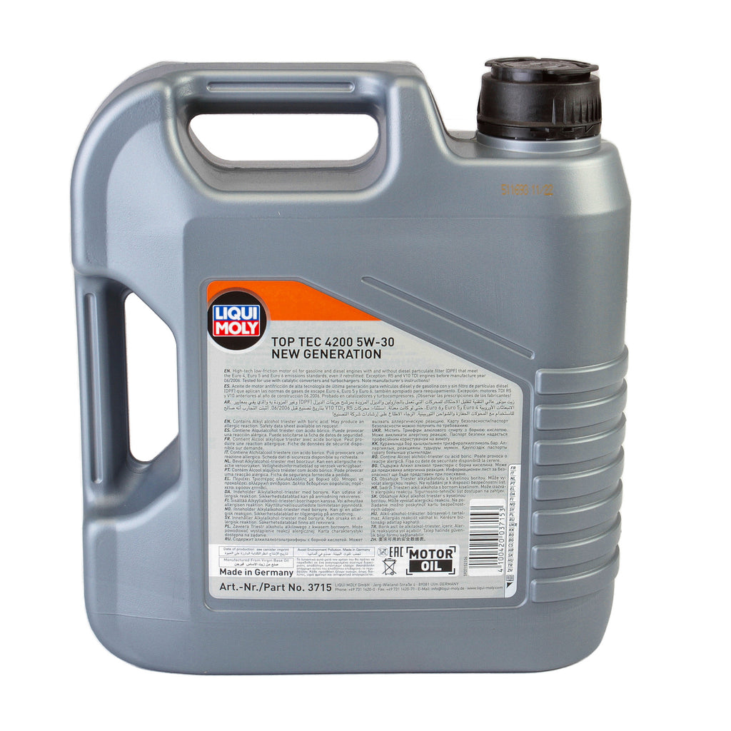 Ulei motor Liqui Moly Top Tec 4200 5W30 (3715) 4L