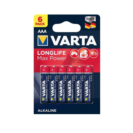 Baterie Varta Longlife Max Power AAA BLI 6 (4+2) - 12-210-065
