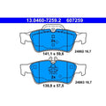 set placute frana,frana disc 13.0460-7259.2 ATE