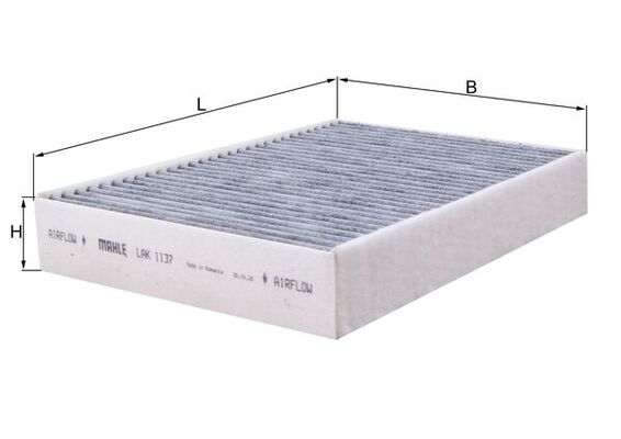 Filtru, aer habitaclu LAK 1137 MAHLE