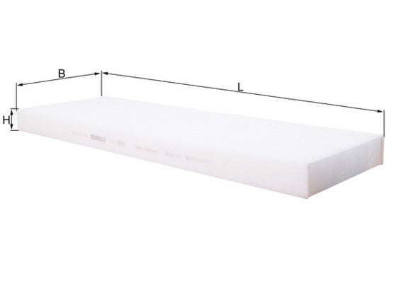 Filtru, aer habitaclu LA 1683 MAHLE