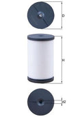 Filtru hidraulic, cutie de viteze automata HX 191 MAHLE