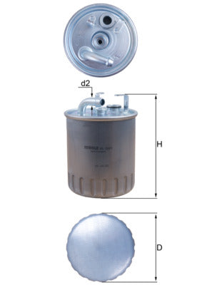 Filtru combustibil MAHLE KL 100/1