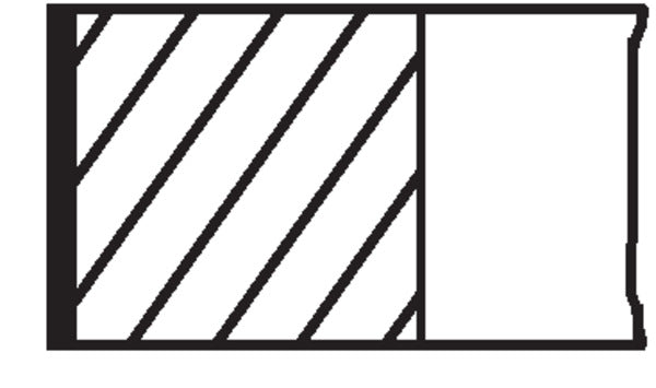 Set segmenti piston 083 27 N0 MAHLE