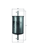 filtru combustibil KL 71 MAHLE
