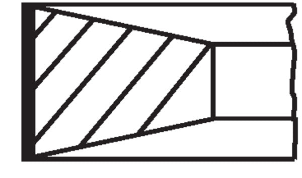 Set segmenti piston 009 88 N0 MAHLE
