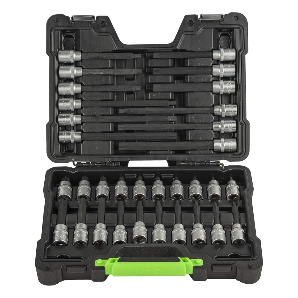 TRUSA CAPETE TUBULARE TORX PENTRU SURUBURI CU 32 PIESE JBM