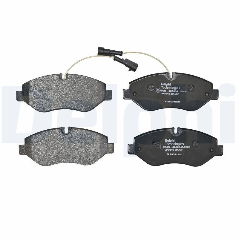Set placute frana,frana disc LP2043 DELPHI