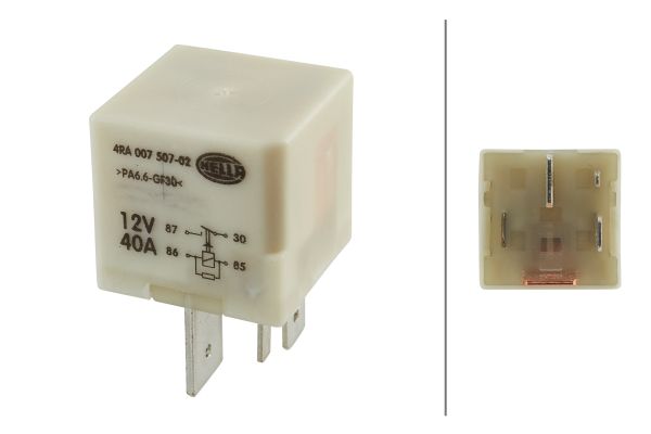 releu,instalatia de comanda bujii incandescente 4RA 007 507-021 HELLA