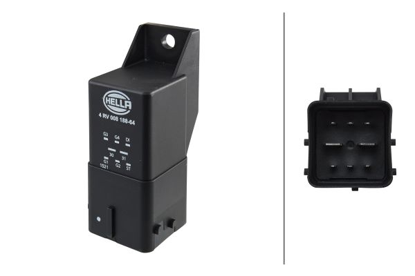 Releu bujii incandescente HELLA 4RV 008 188-641