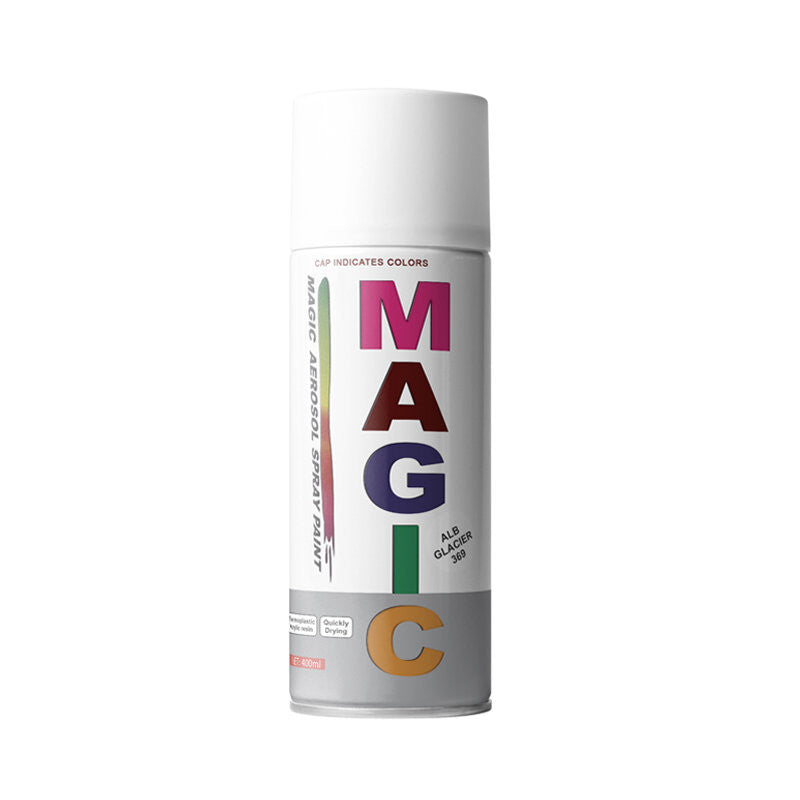 Magic - Vopsea spray Alb Glacier 369 400 ml - 12-166-103