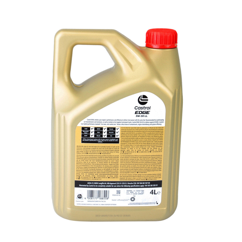 Ulei motor Castrol Edge LL 5W30 4L - 15F7E5