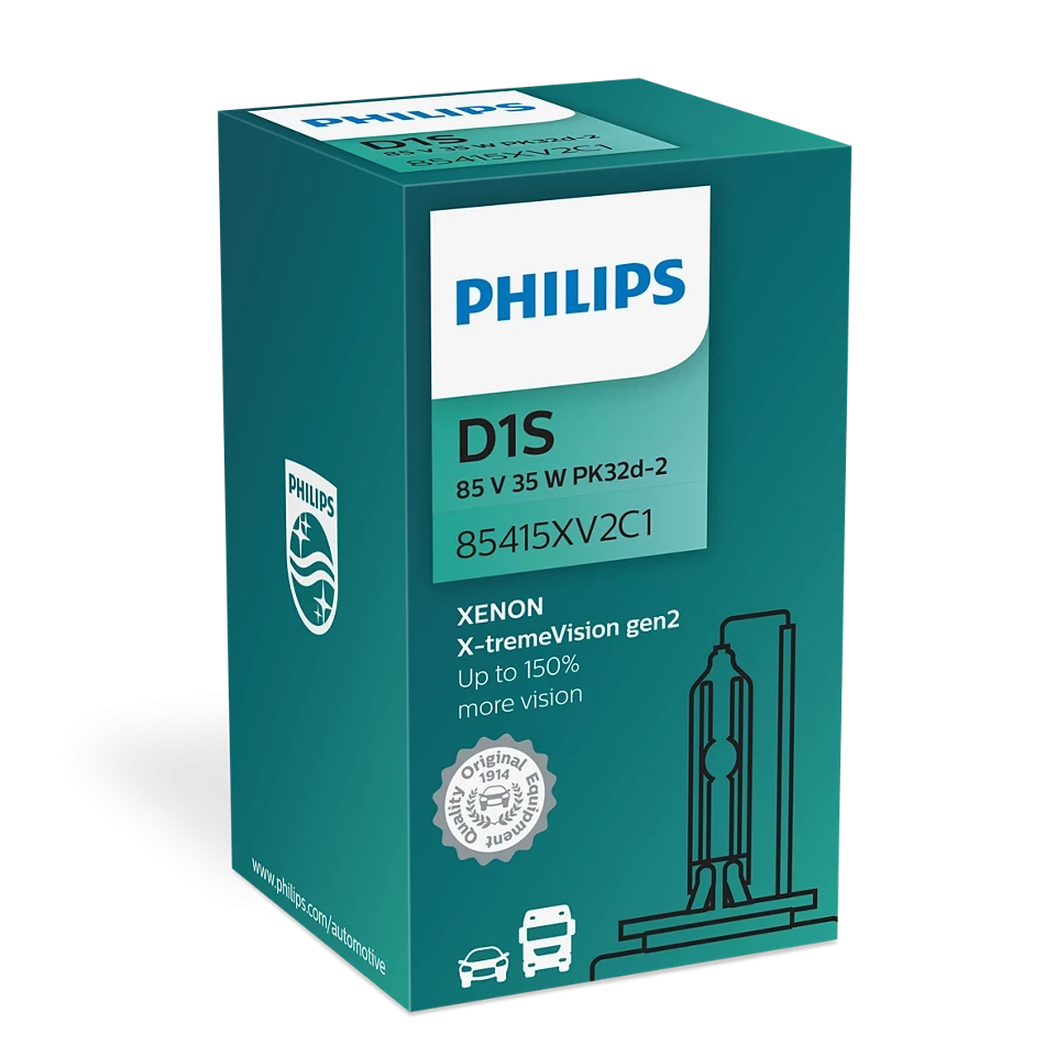 Bec Xenon Philips D1S X-tremeVision 85V 35W PK32d-2 - 11757771