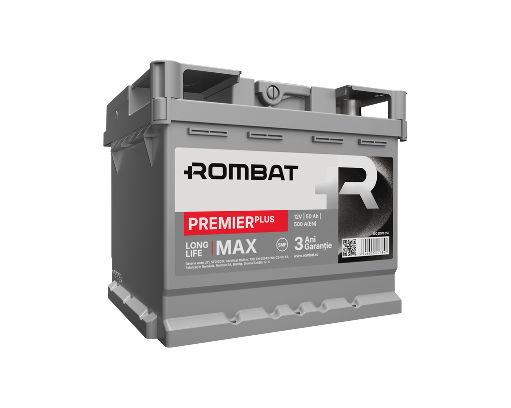 Acumulator Rombat Premier PLUS 50Ah - 5502K70050