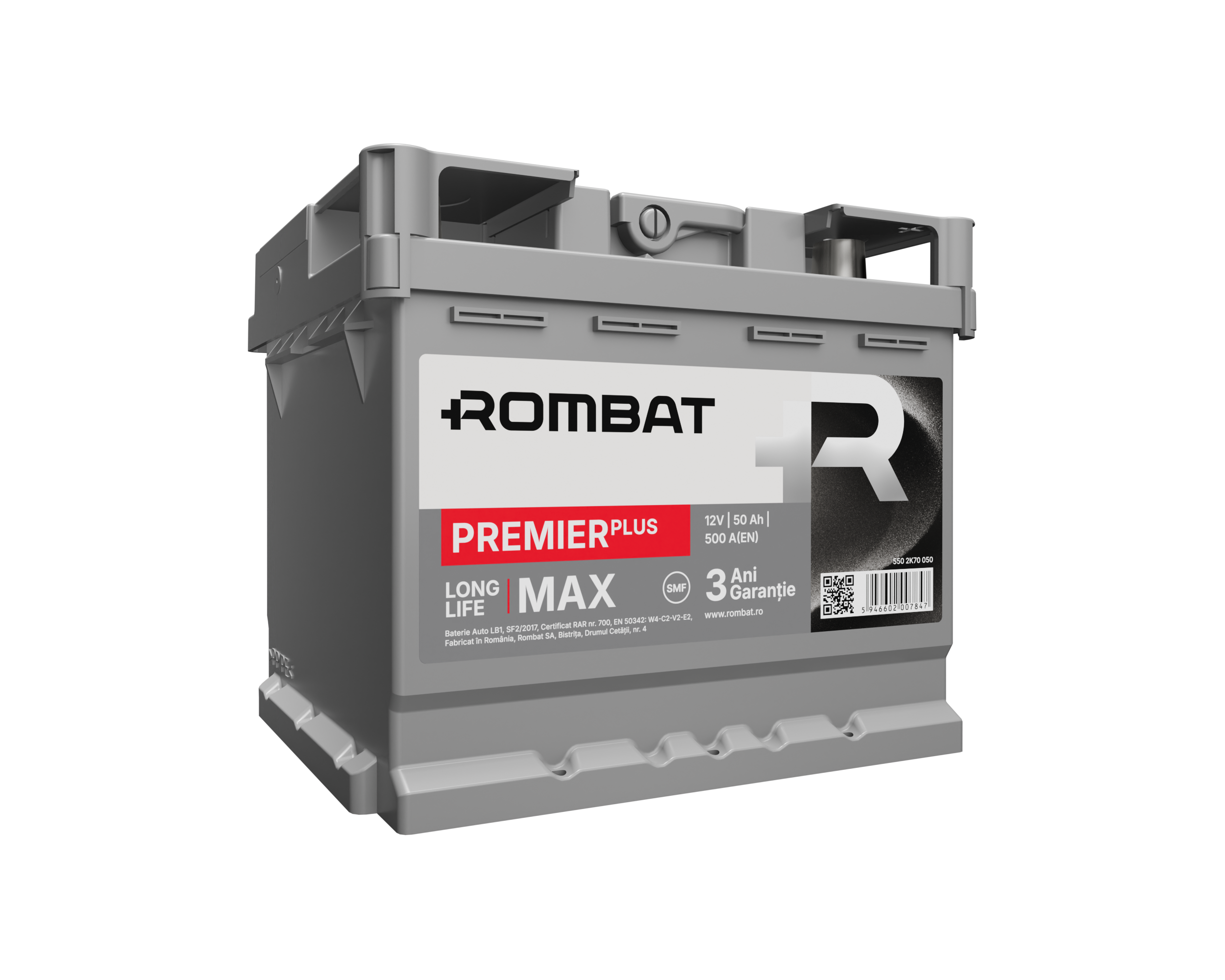 Acumulator Rombat Premier PLUS 50Ah - 12193752