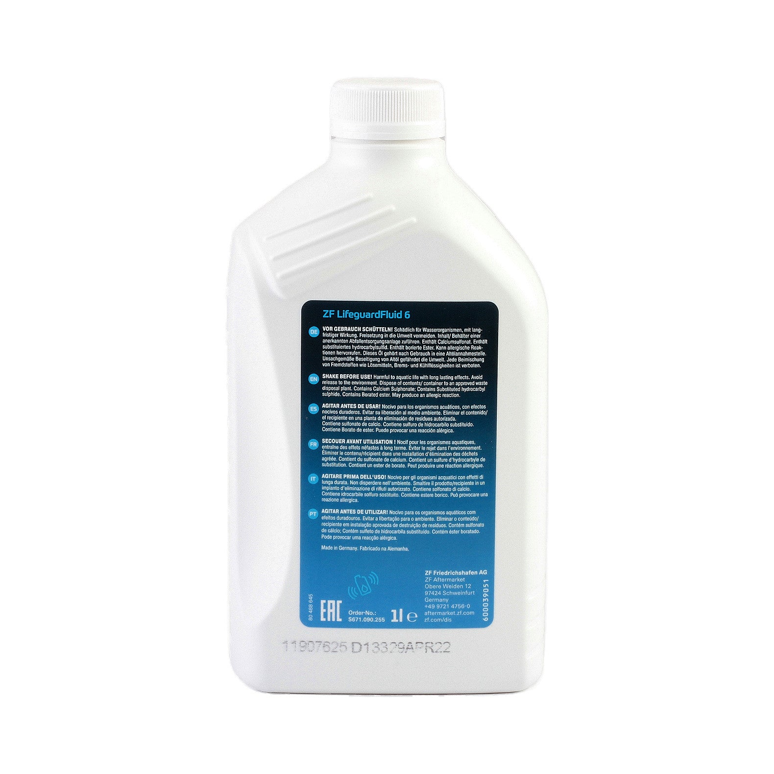 Ulei cutie automata ZF Lifeguard fluid 6 1L - 12188692