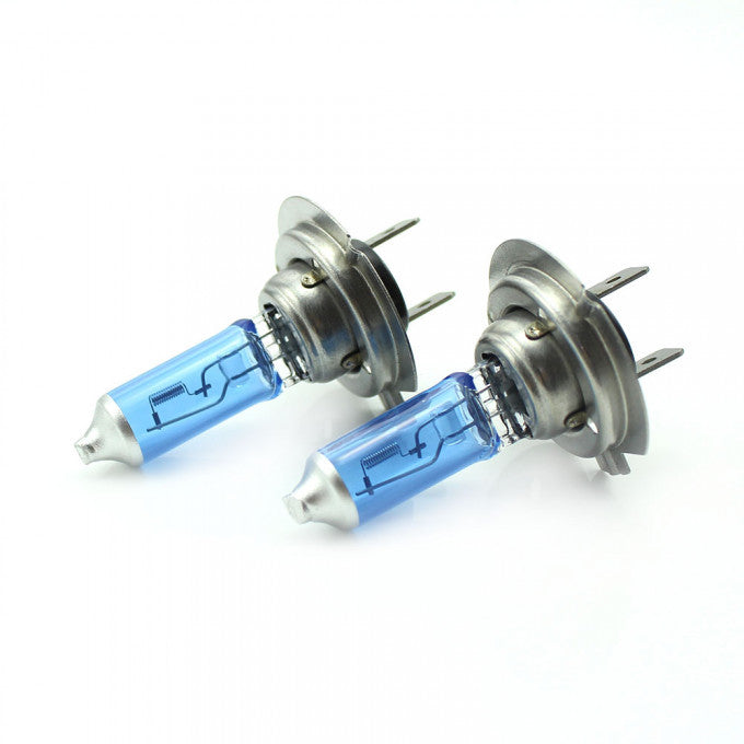 Set de 2 becuri Halogen H7, 100W +130% Intensitate - LONG LIFE - CARGUARD - 12205016
