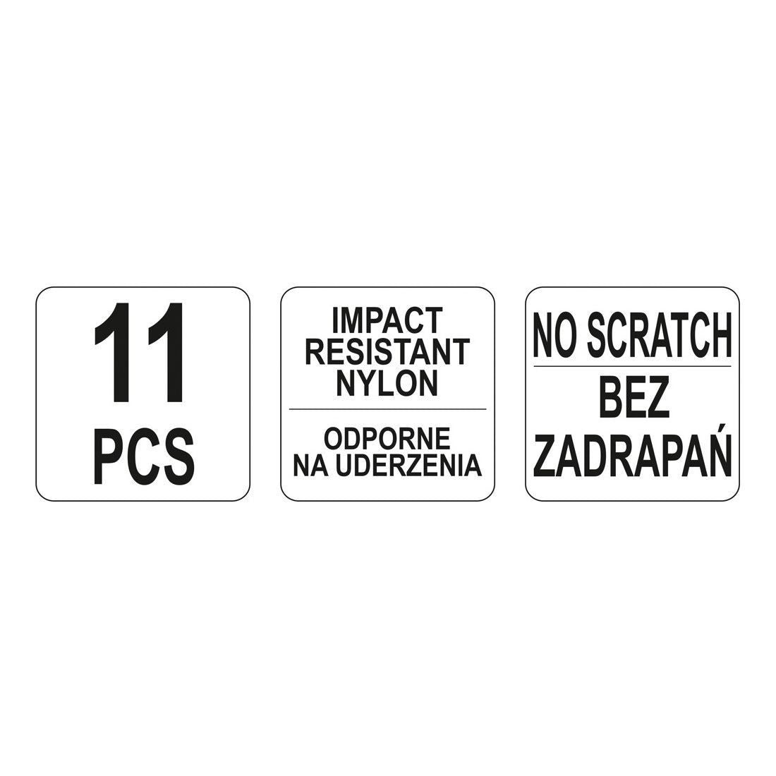 Set 11 extractoare din plastic Yato - YT0844