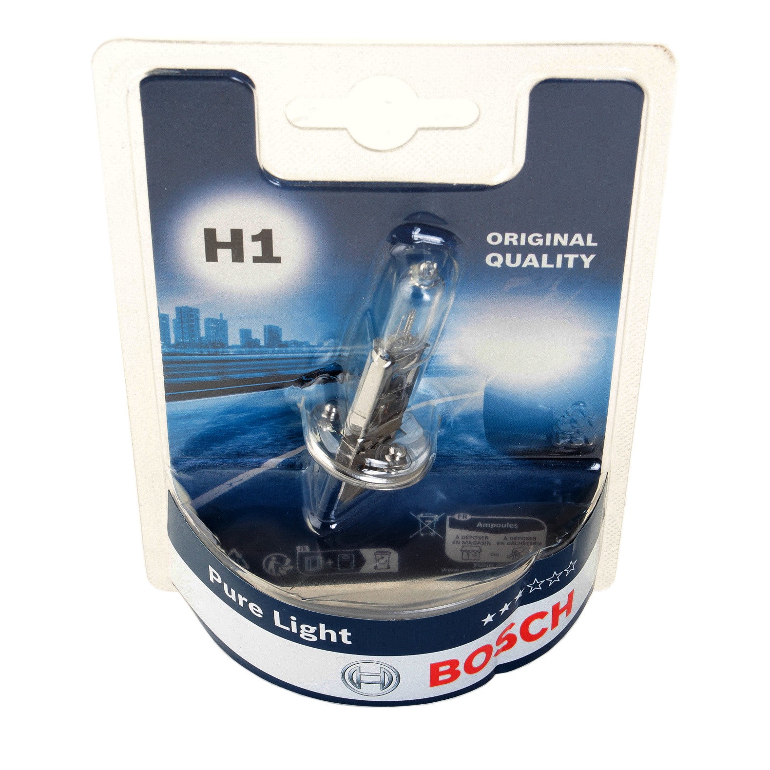 Bec Bosch Pure Light H1 12V 55W P14.5s Blister - 1987301005