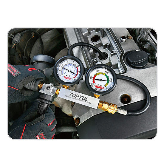 tester compresie pentru motoare benzina/motorina Toptul - JGAI0404E
