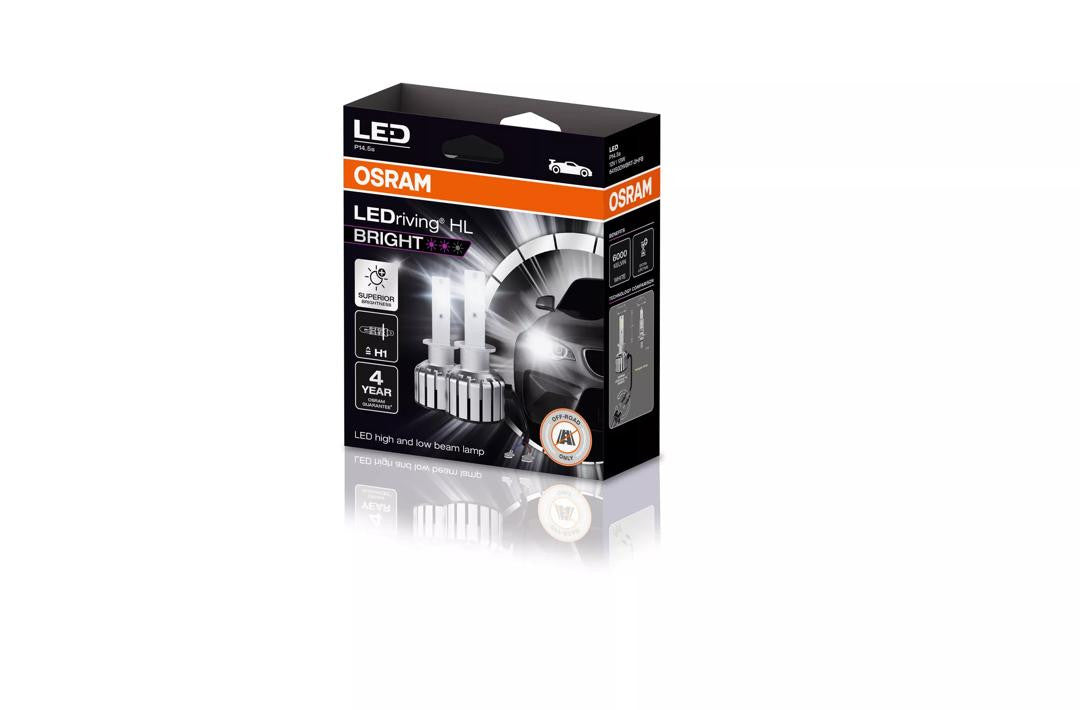 Bec Osram LEDriving HL BRIGHT H1 (Off-Road) - 64150DWBRT