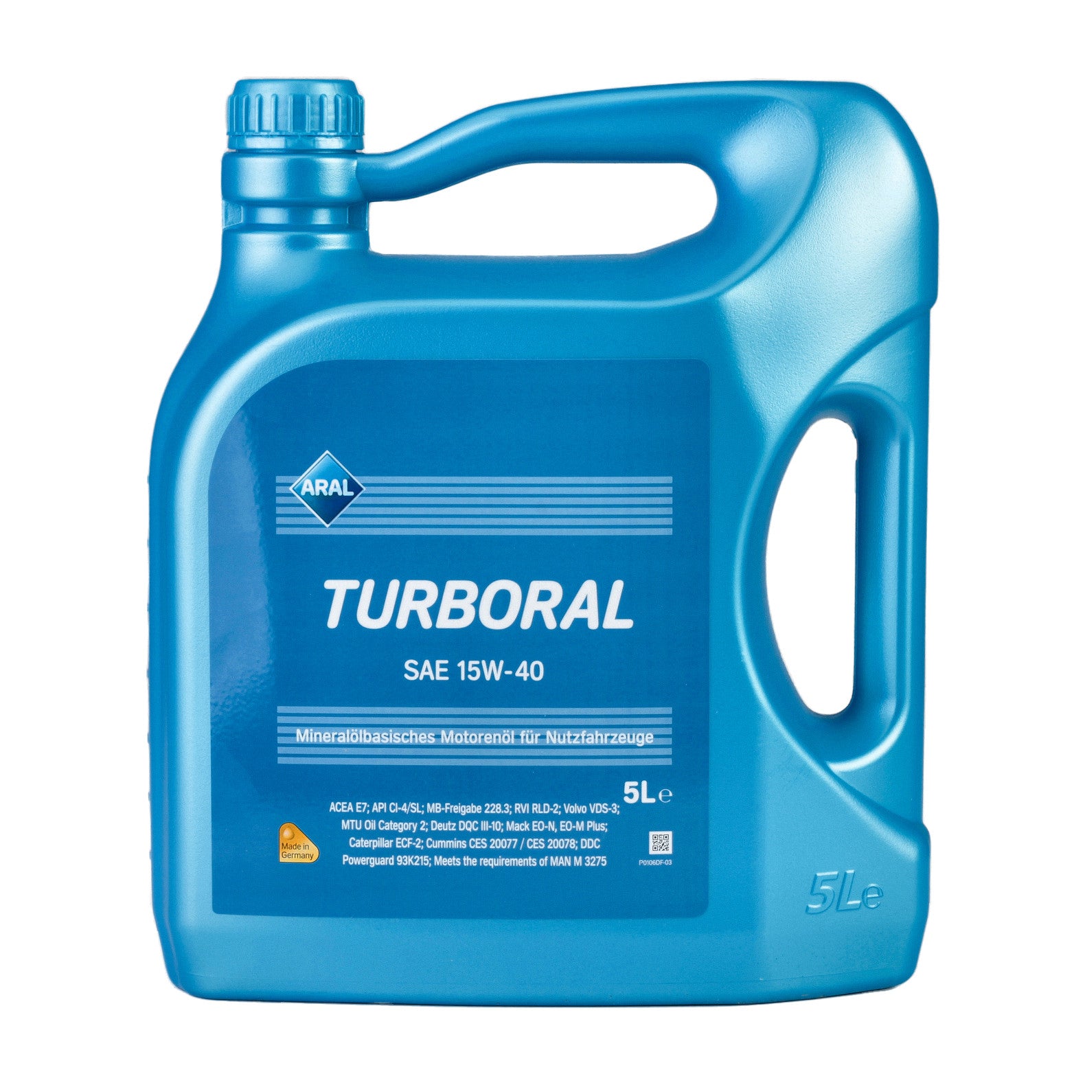 Ulei motor Aral Turboral 15W40 5L - 12111454