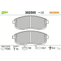Set placute frana,frana disc 302505 VALEO